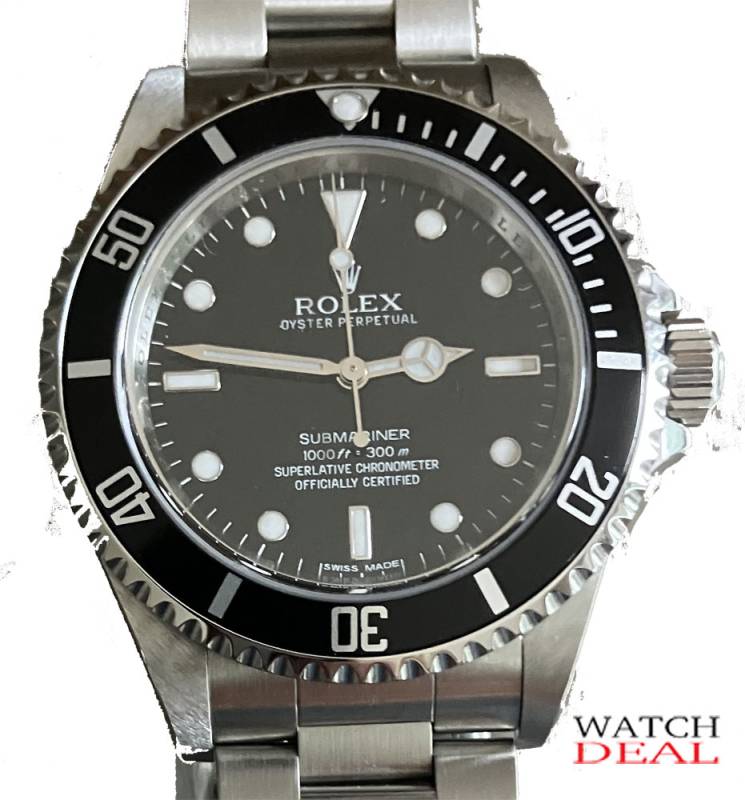 Watchdeal Rolex Submariner 14060M NEU und verklebt aus 2011