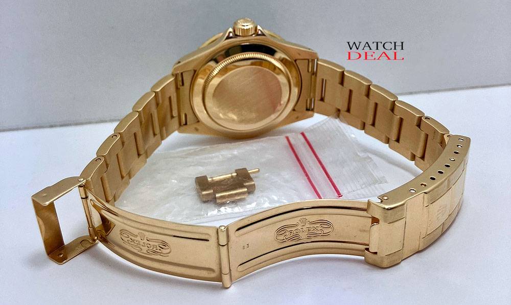 Rolex Submariner 16618 Vollgold 18 Kt. Full Set