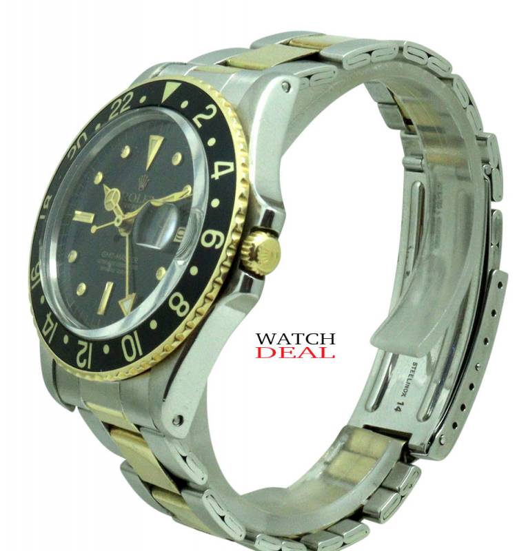 Rolex GMT-Master Stahl/Gold Vintage mit Box und Papieren