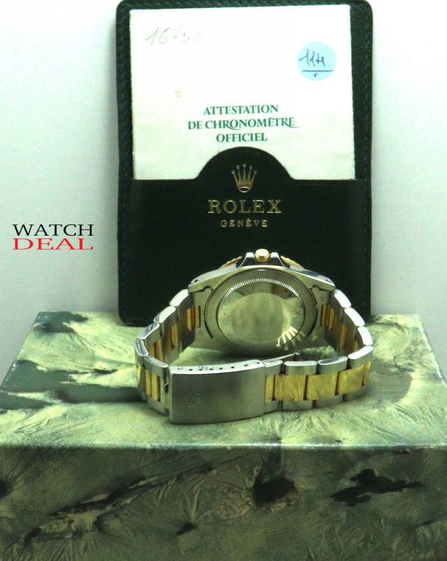 Rolex GMT-Master Stahl/Gold Vintage mit Box und Papieren