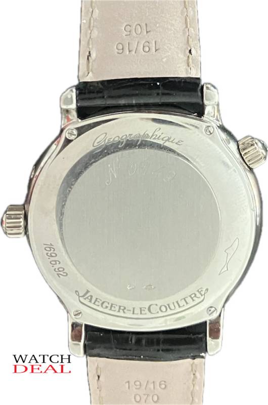 Jaeger Le Coultre Geographique PLATIN, Full Set