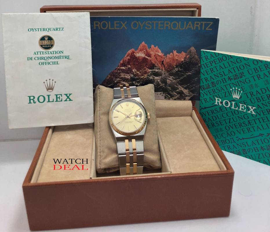 Rolex Oysterquartz STG 17013 Full