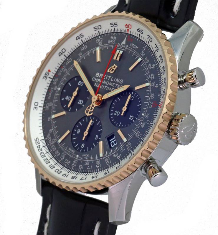 Breitling Navitimer 1 B01 Stahl/Rotgold Chronograph 43 UB0121211F1P1