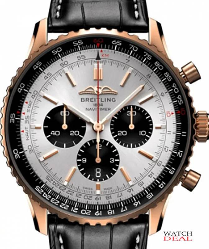 Watchdeal RB0137241G1P1 Breitling Navitimer 1 B01 Chronograph 46
