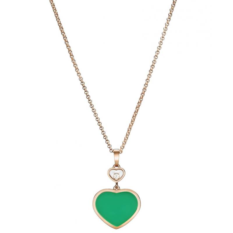 Chopard Happy Hearts Halskette mit Anhänger 797482-5101