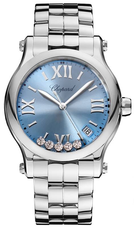 Chopard Happy Sport Quartz Steel Rosegold 36mm 278582-6002  ✓ Luxury watches from Chopard at fair prices ✓ Telephone advice ✓ Watchdeal has luxury watches at low prices for over 30 years ✓