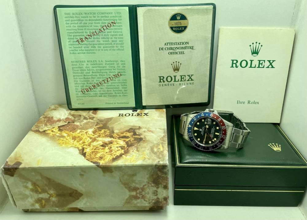 Rolex GMT 1675 / 3223826  1976