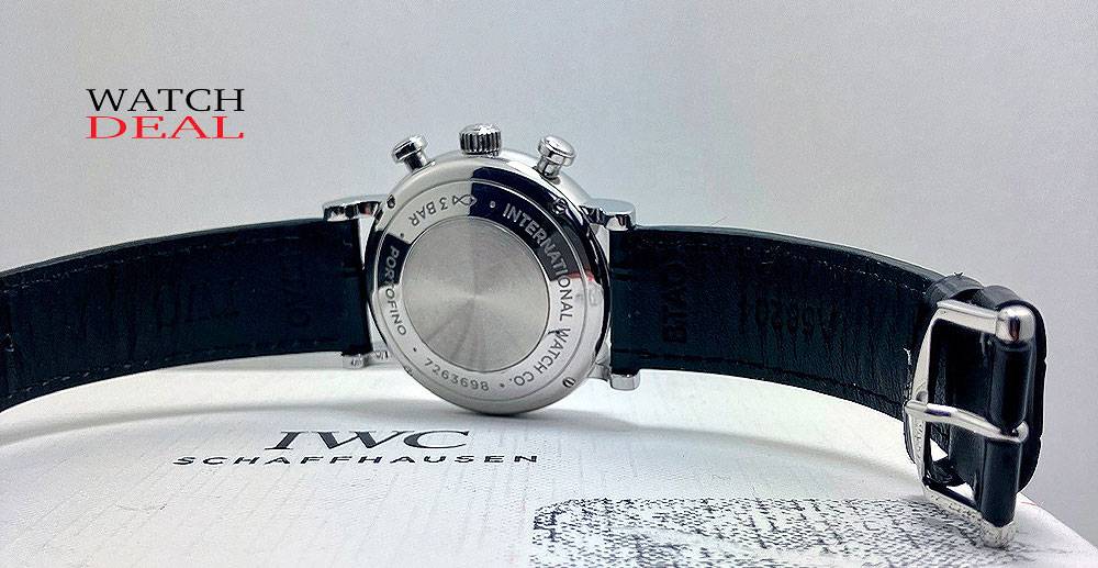IWC Portofino Chronograph, wie neu mit Box und Papieren 2023