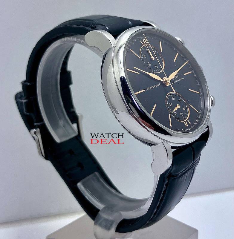 IWC Portofino Chronograph, wie neu mit Box und Papieren 2023