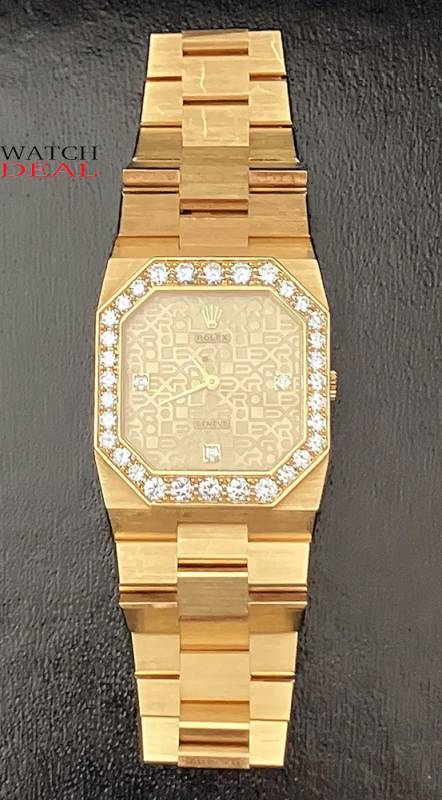 Rolex Cellini 4951 mit originalem Brillantbesatz