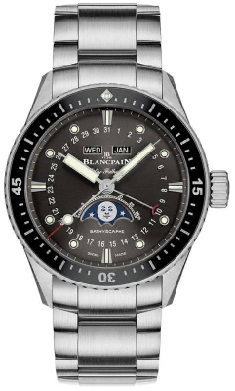 Discover the Blancpain Fifty Fathoms Automatique. The legendary dive watch with outstanding history and precision. Available now at Watchdeal.de!