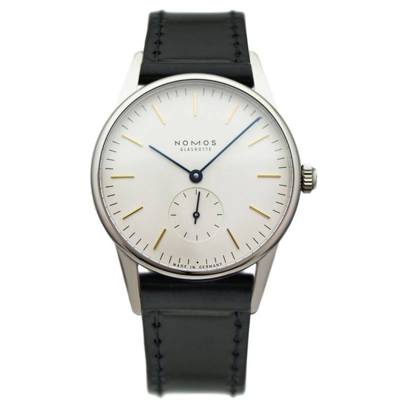 Nomos Glashütte Orion Handaufzug Stahl Sichtboden 309 ✓ Luxusuhren von Nomos Glashütte zu fairen Preisen‎ ✓ Keine Plattform ✓ persönliche Übergabe  ✓ telefonische Beratung ✓ Watchdeal hat Luxusuhren zu günstigen Preisen seit über 30 Jahren ✓