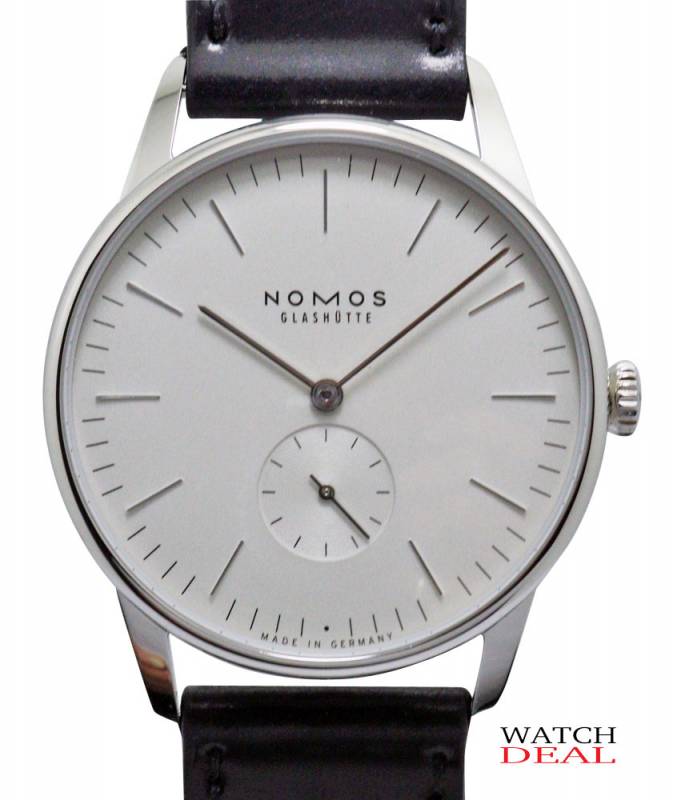 Nomos Glashütte Orion 38 Weiss Handaufzug Stichtboden 386 ✓ Luxusuhren von Nomos Glashütte zu fairen Preisen‎ ✓ Keine Plattform ✓ persönliche Übergabe  ✓ telefonische Beratung ✓ Watchdeal hat Luxusuhren zu günstigen Preisen seit über 30 Jahren ✓