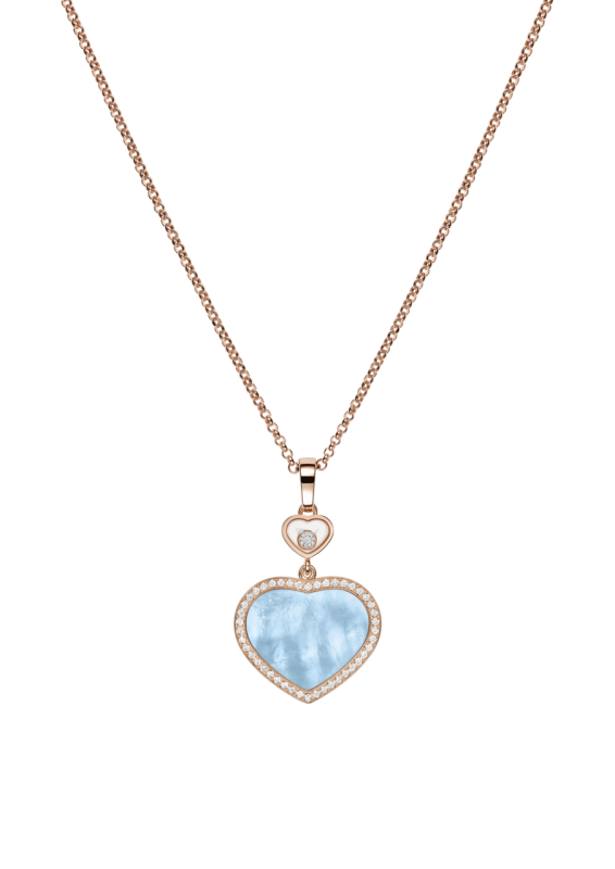 Chopard Happy Hearts Halskette mit Anhänger 797482-5101