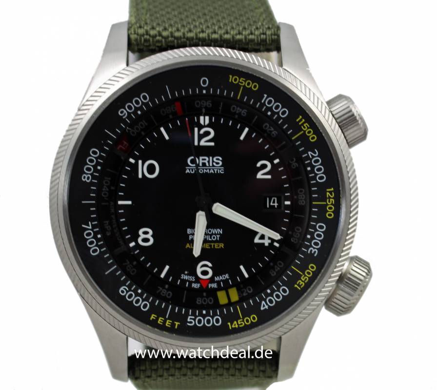 Oris Big Crown ProPilot Altimeter  01 733 7705 4134-Set 5 23 14FC
