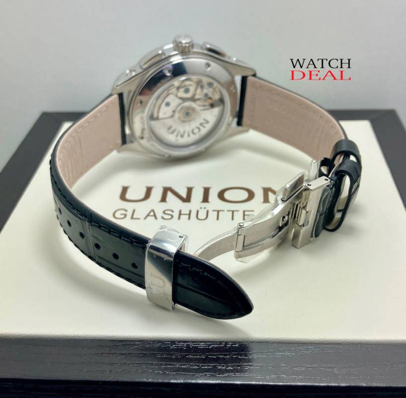 Entdecken Sie Union Glashütte Belisar Chronograph Mondphase  bei Watchdeal® | Top Preise ✓ Deutsche Papiere ✓online kaufen! ✓ Bei Watchdeal® ✓ Günstige Preise ✓ die erste Adresse für Luxus Uhren ✓ Exklusive Angebote ✓ Günstige Preise ✓ Alle Modelle vergle