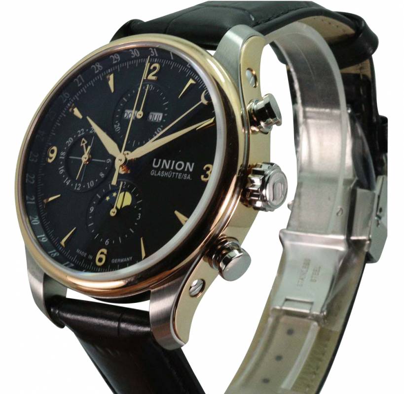 € 4.189.- D904.425.46.057.11 Union Glashütte Belisar Chronograph