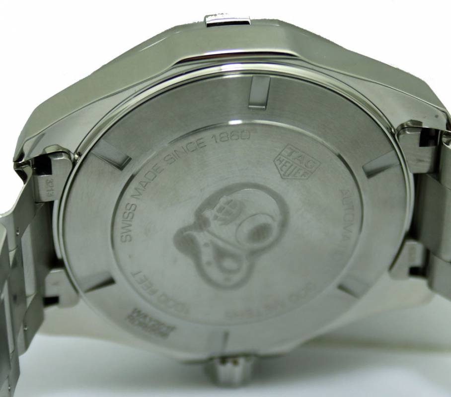 TAG Heuer Aquaracer Calibre 7 GMT Automatic Steel 43mm WAY201F.BA0927