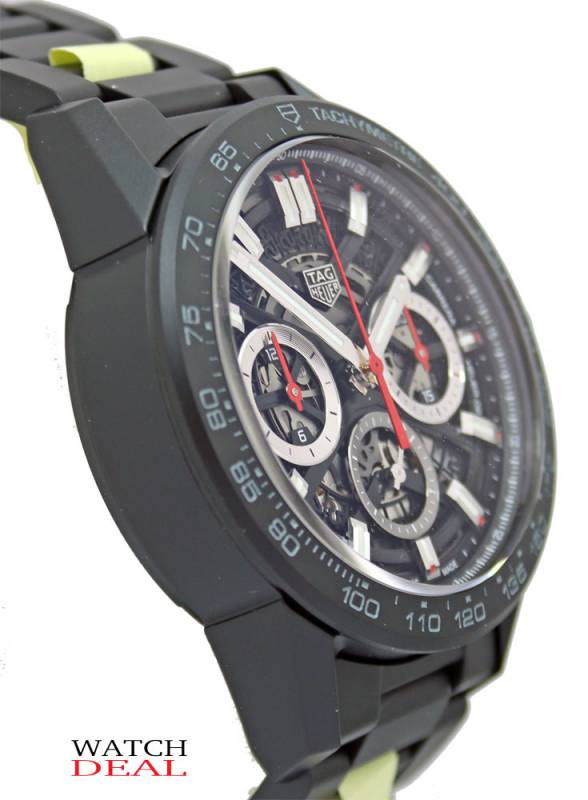 Tag Heuer Carrera Heuer 02 Chronograph 45mm CBG2A90.BH0653 Uhr, günstig, online kaufen bei Watchdeal in Stuttgart jetzt entdecken
