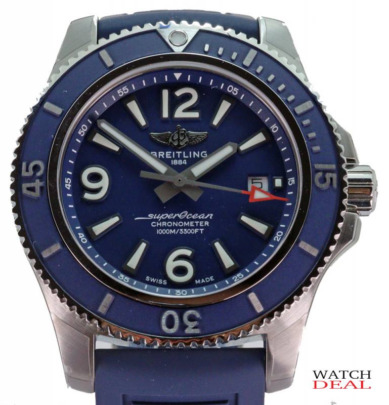 € 2880 Discover Breitling Superocean Automatic 44 A17367D81C1S2
