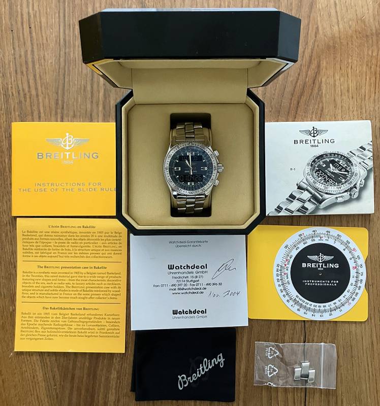 Breitling B-One , Full Set, neuwertiger Zustand