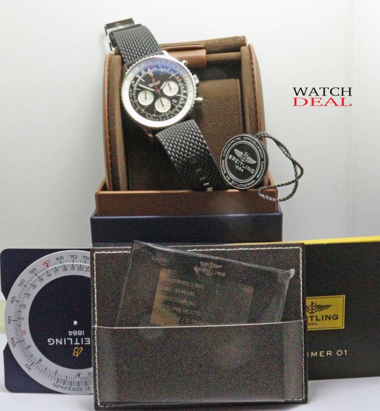 Breitling Navitimer Chrono B01 46mm mit Box + Pap.