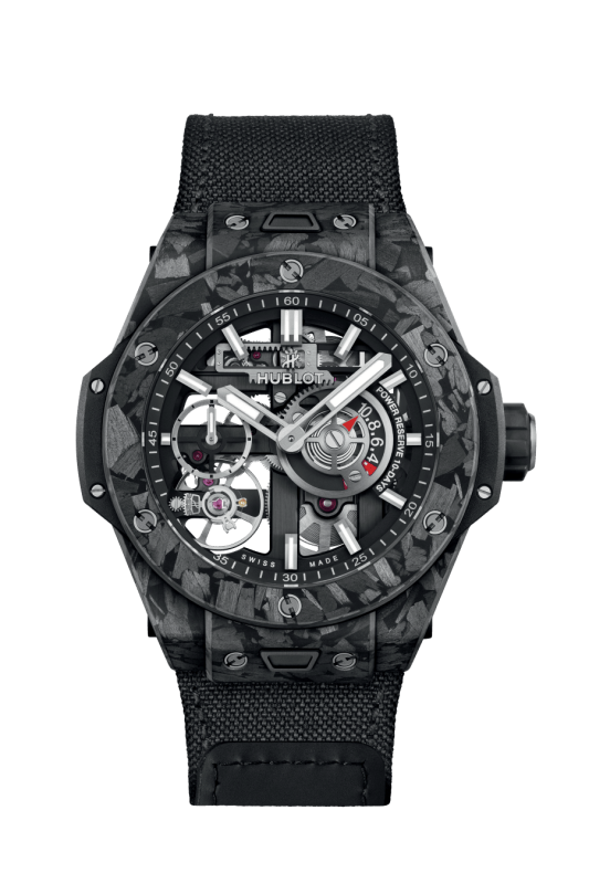 Watchdeal 444.QN.1170.NR Hublot Big Bang MECA-10 Frosted Carbon