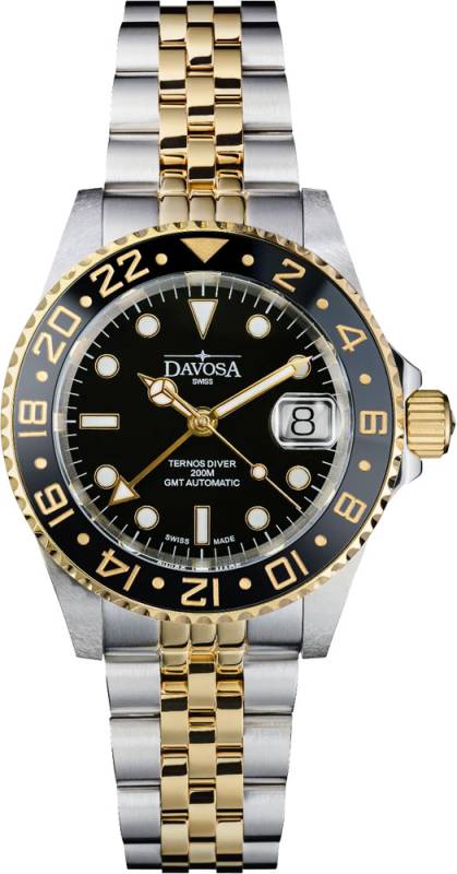Watchdeal® -  Davosa Diving Ternos Automatic Professional TT GMT "Batman" Uhren online zu günstigen Preisen kaufen