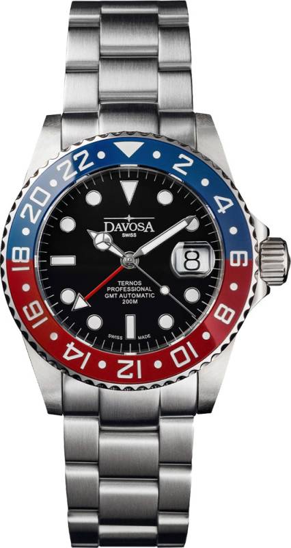 Watchdeal® -  Davosa Diving Ternos Automatic Professional TT GMT "Batman" Uhren online zu günstigen Preisen kaufen