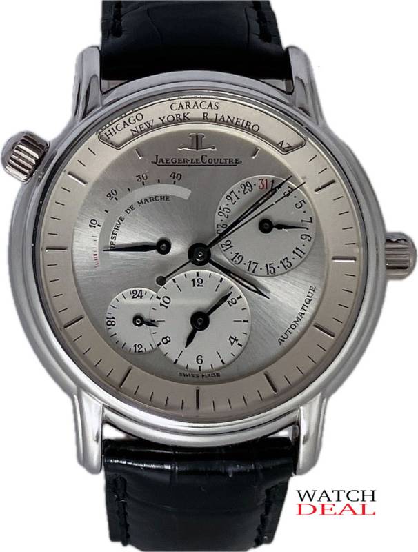 Jaeger Le Coultre Geographique PLATIN
