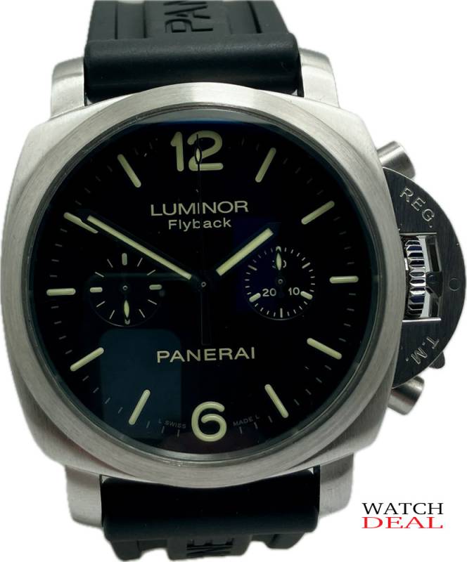 Panerai Luminor 1950 PAM00361 Chrono mit Box und Garantiekarte