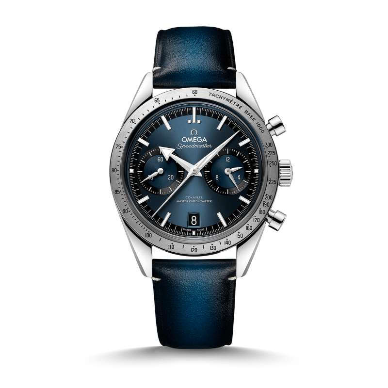Watchdeal Omega Speedmaster 57 332.12.41.51.03.001 Blau Leder