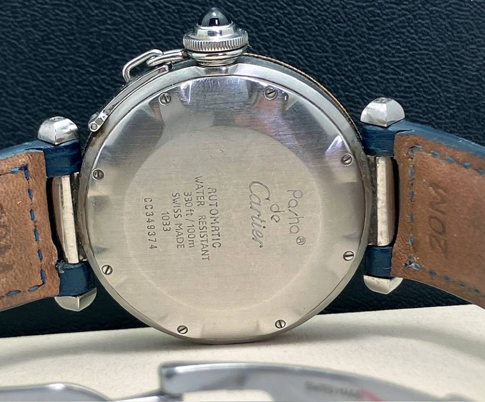 CARTIER PASHA 38 POWER RESERVE W31012H3