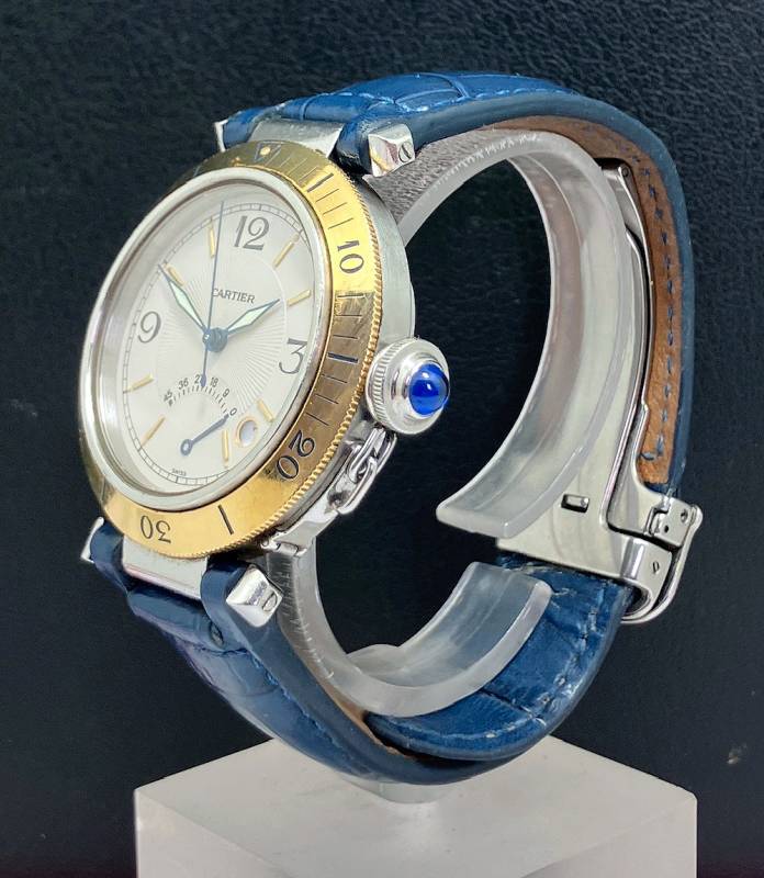 CARTIER PASHA 38 POWER RESERVE W31012H3