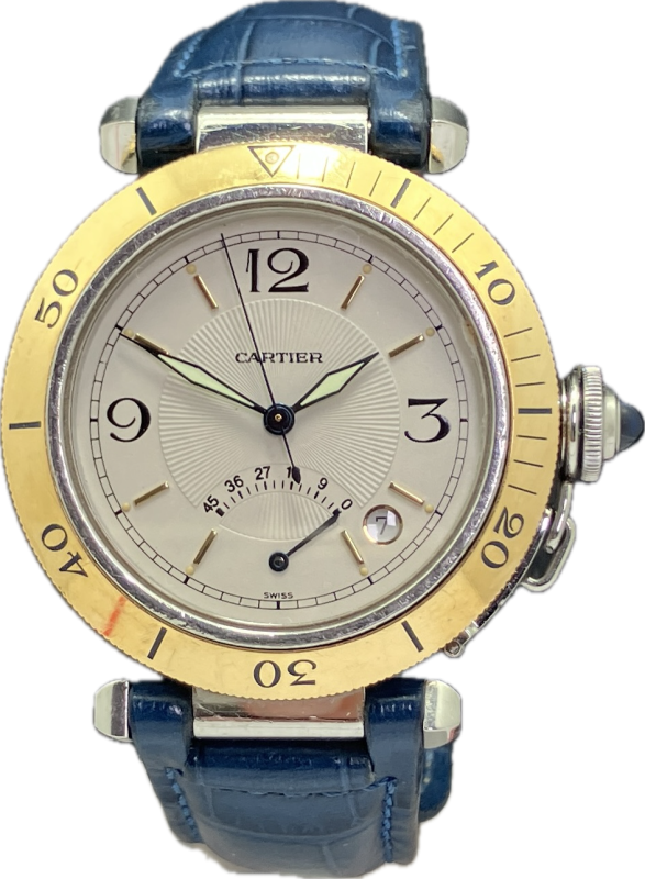 CARTIER PASHA 38 POWER RESERVE W31012H3