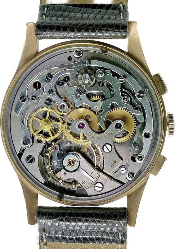 Zenith Chrono in Rosegold Cal.156