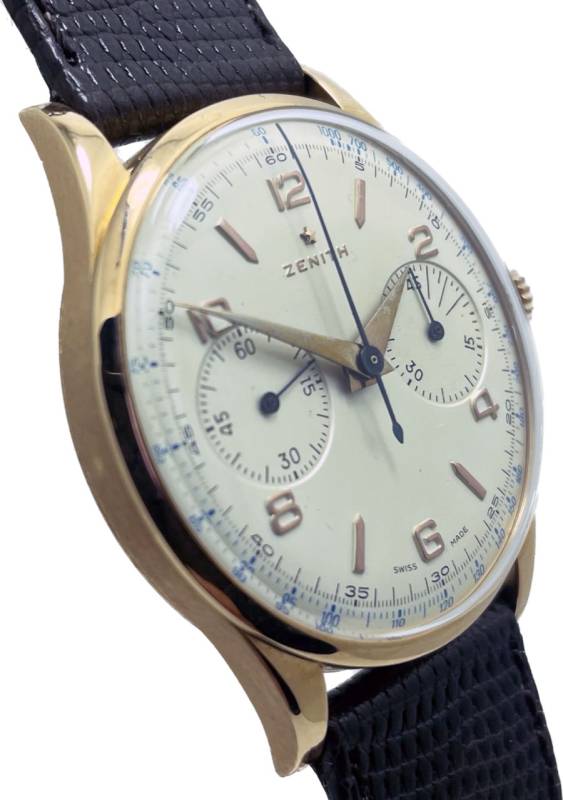 Zenith Chrono in Rosegold Cal.156