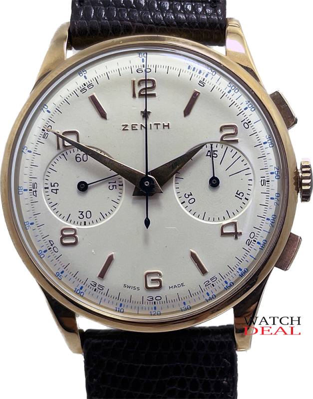 Zenith Chrono in Rosegold Cal.156