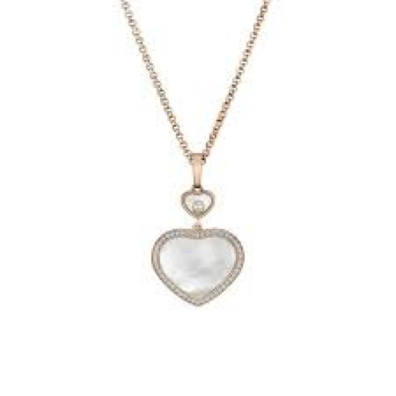 Chopard Happy Hearts Halskette mit Anhänger 797482-5101
