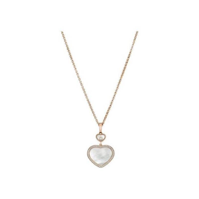 Chopard Happy Hearts Halskette mit Anhänger 797482-5101