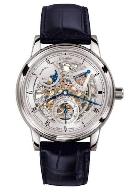 Glashütte Original Senator Moonphase Skeletonized Edition 1-49-13-15-04-30 Watchdeal
