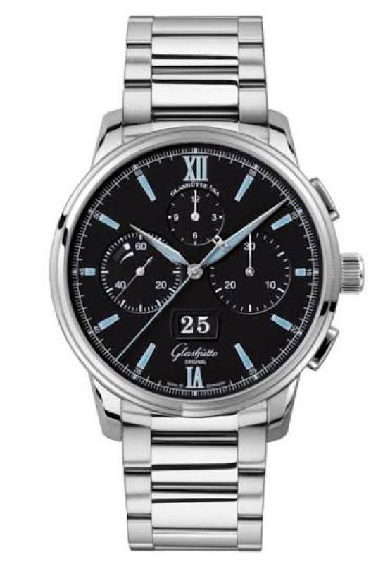 Watchdeal Glashütte Original Senator Chronograph Panoramadatum 1-37-01-03-02-71
