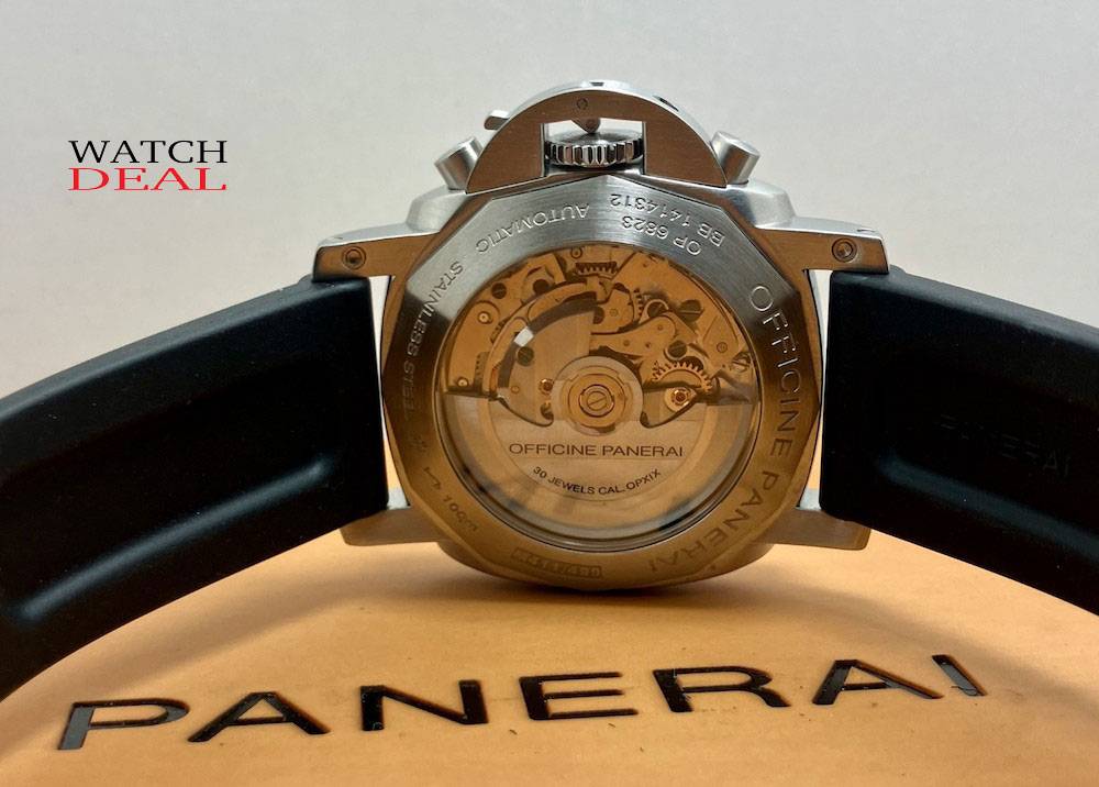 Panerai Luminor 1950 PAM00361 Chrono mit Box und Garantiekarte