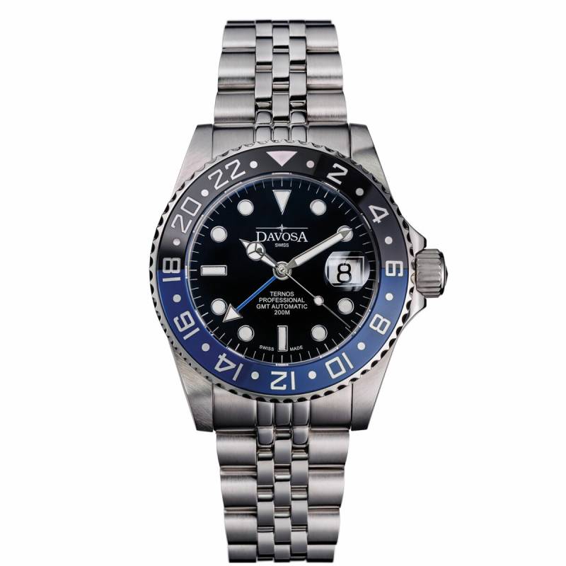 Watchdeal® -  Davosa Diving Ternos Automatic Professional TT GMT "Batman" Uhren online zu günstigen Preisen kaufen