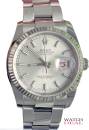 Rolex Datejust 116234 36mm WG Silber Oyster Full Set LC100